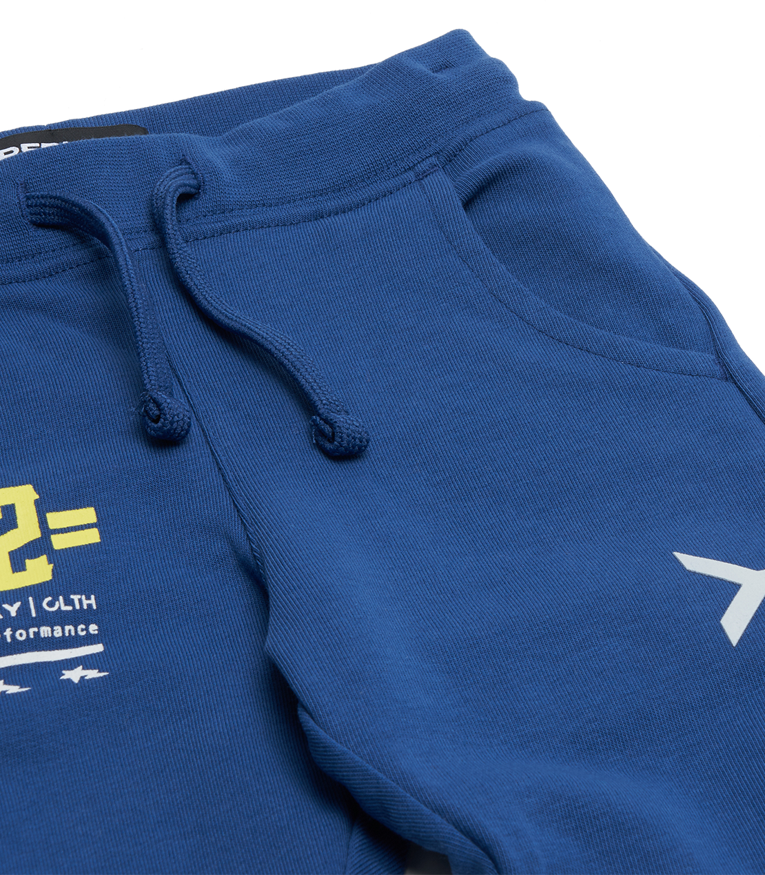 BABY BOY コットン/ ポリスウェットパンツ 詳細画像 ブルー 3